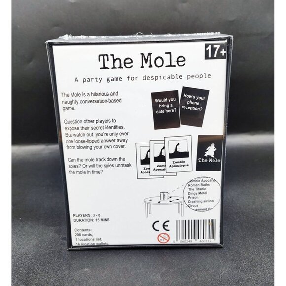 The Mole Adult Party Game For Shady People Conversation Based Clarendon Games - Picture 5 of 10
